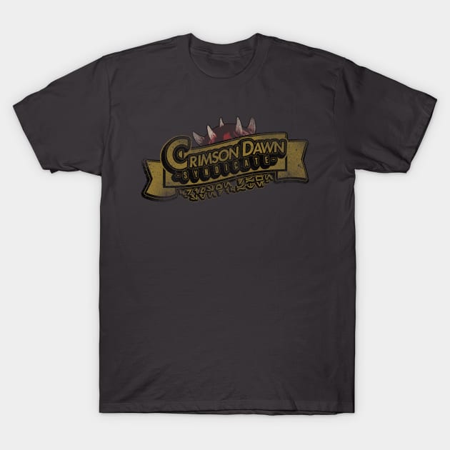 Crimson Dawn Syndicate T-Shirt by ebbdesign